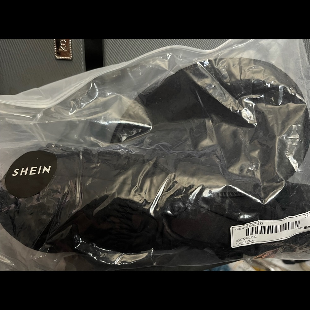 SHEIN plus high wasted shapewear shorts